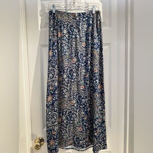 Talbots women’s size 4 paisley maxi skirt